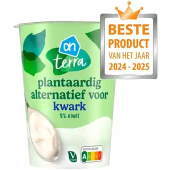 Albert Heijn AH Terra Plantaardig alternatief voor kwark aanbieding