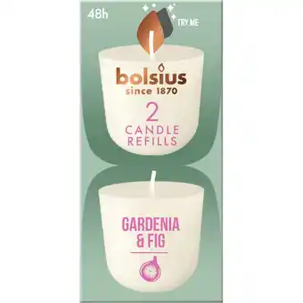 Albert Heijn Bolsius Navulling clean light gardenia fig aanbieding