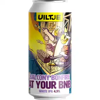 Albert Heijn Uiltje Brewing Balcony bonfire at your bnb aanbieding