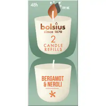 Albert Heijn Bolsius Navulling clean light bergamot aanbieding
