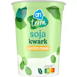 Albert Heijn AH Terra Soja kwark vanillesmaak aanbieding