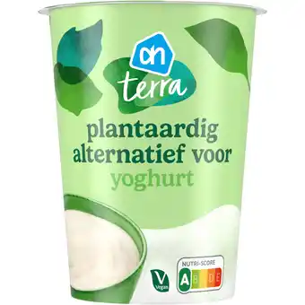 Albert Heijn AH Terra Plantaardig alternatief voor yoghurt aanbieding
