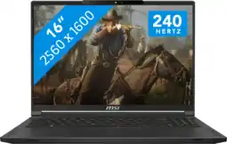 Coolblue MSI Stealth 16 AI OLED A2HWGG-054NL aanbieding