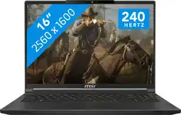 Coolblue MSI Stealth 16 AI OLED A2HWGG-054NL aanbieding