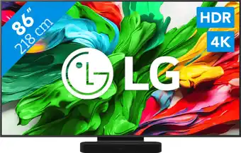 Coolblue LG 86 QNED86 EVO 4K (2025) + Sonos Beam Gen2 Zwart aanbieding