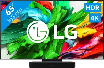 Coolblue LG 65 QNED86 EVO 4K (2025) + Sonos Beam Gen2 Zwart aanbieding