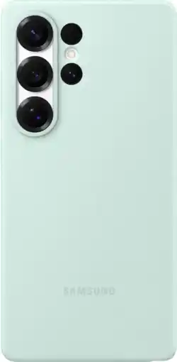 Coolblue Samsung Galaxy S25 Ultra Siliconen Back Cover Mint aanbieding