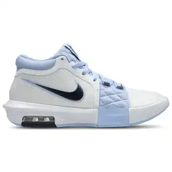 Foot Locker Nike LeBron Sneakers Heren - Wit - Maat 42.5 - Mesh/Synthetisch aanbieding