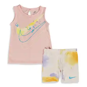 Foot Locker Nike Swoosh Trainingspakken Baby - Wit - Maat 74 - 80 CM - Katoen Jersey aanbieding