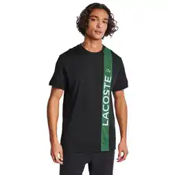 Foot Locker Lacoste Small Croc T-shirts Heren - Zwart - Maat S aanbieding