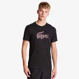 Foot Locker Lacoste Big Croc Logo T-shirts Heren - Zwart - Maat S aanbieding