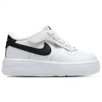 Foot Locker Nike Air Force Babyschoenen - Wit - Maat 19.5 - Leer aanbieding