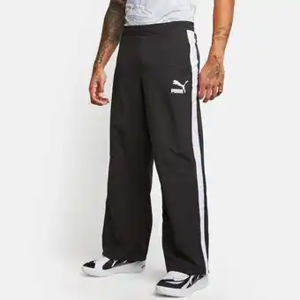 Foot Locker Puma T7 Broeken Heren - Zwart - Maat S - Poly Woven aanbieding