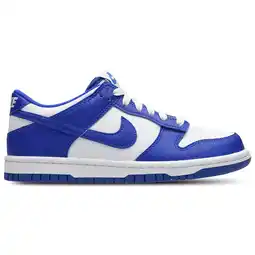 Foot Locker Nike Dunk Kindersneakers - Blauw - Maat 39 - Leer aanbieding