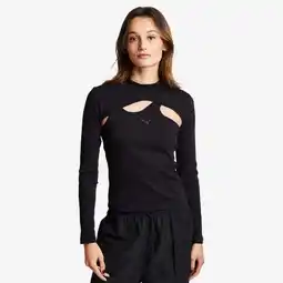 Foot Locker Puma Dare To Matrix Ballet T-shirts Dames - Zwart - Maat M - Poly Jersey aanbieding