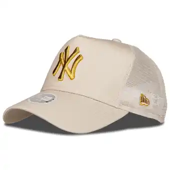 Foot Locker New Era Trucker Petten Unisex - Beige - Maat One Size aanbieding