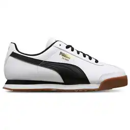 Foot Locker Puma Roma Kindersneakers - Wit - Maat 36 - Leer aanbieding
