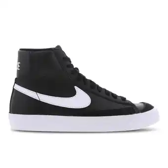 Foot Locker Nike Blazer Kindersneakers - Zwart - Maat 36 - Leer, Synthetisch aanbieding