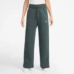 Foot Locker Nike Phoenix Wide Broeken Dames - Groen - Maat XS aanbieding