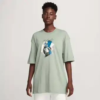Foot Locker Jordan Gfx T-shirts Dames - Groen - Maat XS aanbieding