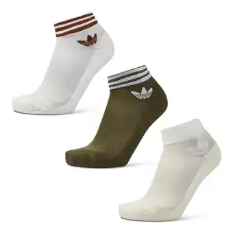 Foot Locker Adidas Trefoil Sokken Unisex - Wit - Maat 43-45 aanbieding