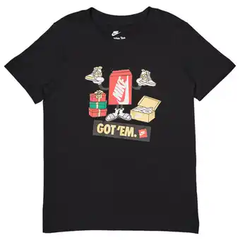 Foot Locker Nike Boxy Got Em T-shirts Kinder - Zwart - Maat 128 - 137 CM aanbieding