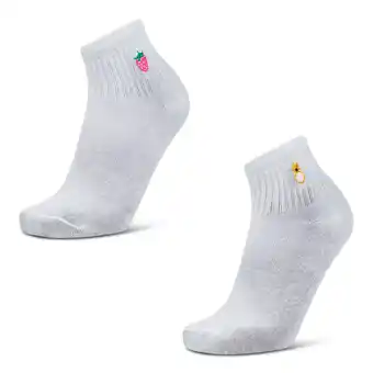 Foot Locker Foot Locker Quarter Sokken Unisex - Wit - Maat 35 - 38 - Katoen aanbieding