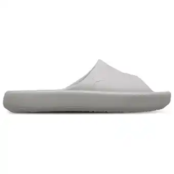 Foot Locker Puma Shibui Cat Slippers en Sandalen Heren - Grijs - Maat 43 - Plastic aanbieding
