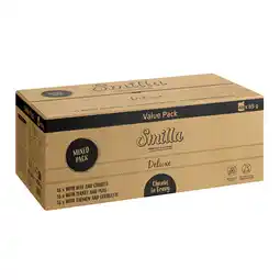 Zooplus Smilla Deluxe verse zakjes hapjes in saus met groenten aanbieding