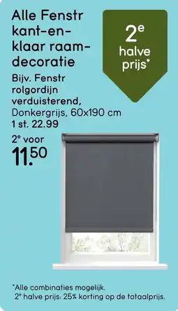 Leen Bakker Alle Fenstr kant-en- klaar raamdecoratie aanbieding