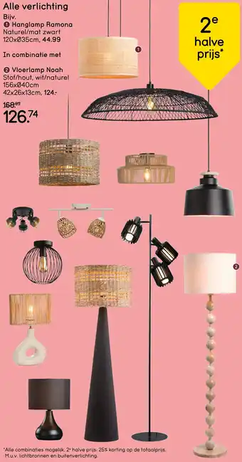 Leen Bakker Alle verlichting aanbieding