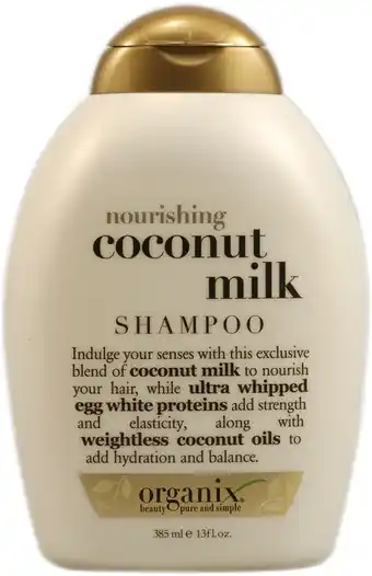 De Online Drogist OGX Nourishing Coconut Milk Shampoo aanbieding