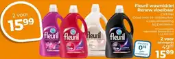 Trekpleister Fleuril wasmiddel Renew vloeibaar aanbieding