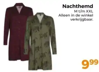 Trekpleister Nachthemd aanbieding