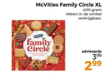 Trekpleister McVities Family Circle XL aanbieding