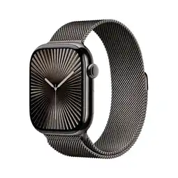 MediaMarkt Apple Watch Series 10 GPs + Cellular 46mm Slate Milanese Loop M/l Smartwatch aanbieding