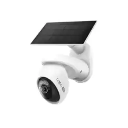 MediaMarkt Tapo C660 Kit Solar 4k Pan/tilt Slimme Buitencamera Wit aanbieding