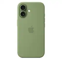 MediaMarkt Apple Silicone Magsafe Cover Voor Apple Iphone 17 Licht Mosgroen aanbieding