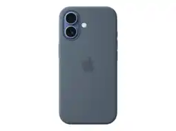 MediaMarkt Apple Silicone Magsafe Cover Voor Apple Iphone 17 Ankerblauw aanbieding