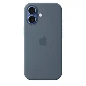 MediaMarkt Apple Silicone Magsafe Cover Voor Apple Iphone 17 Ankerblauw aanbieding