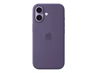 MediaMarkt Apple Silicone Magsafe Cover Voor Apple Iphone 17 Zachtpaars aanbieding