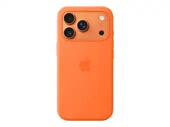 MediaMarkt Apple Silicone Magsafe Cover Voor Apple Iphone 17 Pro Oranje aanbieding