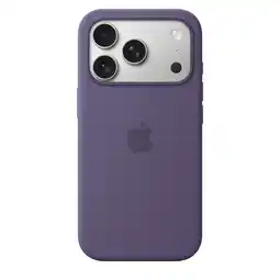 MediaMarkt Apple Silicone Magsafe Cover Voor Apple Iphone 17 Pro Zachtpaars aanbieding