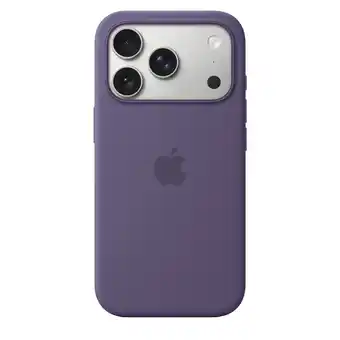 MediaMarkt Apple Silicone Magsafe Cover Voor Apple Iphone 17 Pro Zachtpaars aanbieding