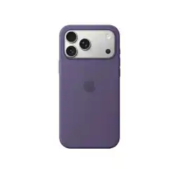 MediaMarkt Apple Silicone Magsafe Cover Voor Apple Iphone 17 Pro Max Zachtpaars aanbieding