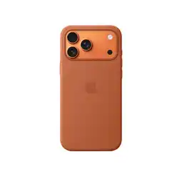 MediaMarkt Apple Silicone Magsafe Cover Voor Apple Iphone 17 Pro Max Terracotta aanbieding