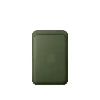 MediaMarkt Apple Finewoven Wallet Met Magsafe Kaarthouder Voor Apple Iphone Groen aanbieding