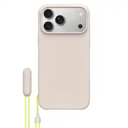 MediaMarkt Apple Beats Kickstand Magsafe En Cameraregelaar Cover Voor Apple Iphone 17 Pro Max Limesteen aanbieding