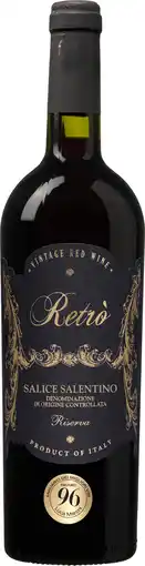 Wijnvoordeel Retro Salice Salentino aanbieding