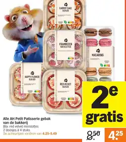 Albert Heijn Alle AH Petit Patisserie gebak van de bakkerij aanbieding